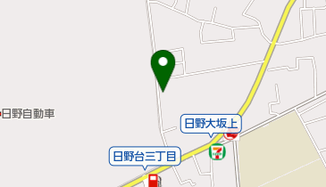 横川理髪店の地図画像