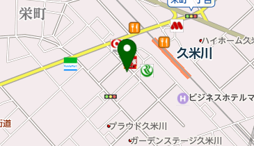 新宿中村屋久米川店の地図画像
