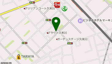 ベルハウスの地図画像