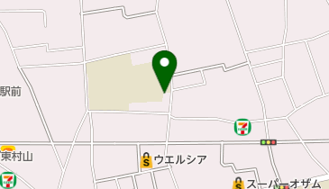 東村山市立 第1久米川児童クラブの地図画像