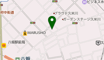 日本基督教団東村山教会の地図画像