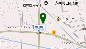 株式会社互助センター友の会久米川代理店の地図画像