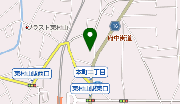 東京俳優生活協同組合舞台美術部の地図画像