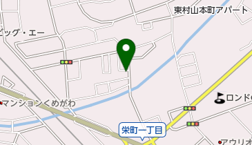 ひまわり堂化粧品店の地図画像