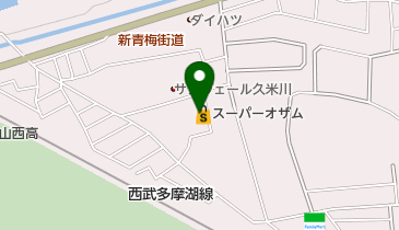 株式会社オザムフーズ美住町店の地図画像