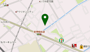 フットサルクラブ久米川の地図画像