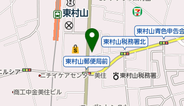 株式会社大東青果東村山店の地図画像