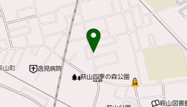 松井接骨針灸院の地図画像