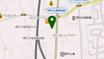 間野建材有限会社の地図画像