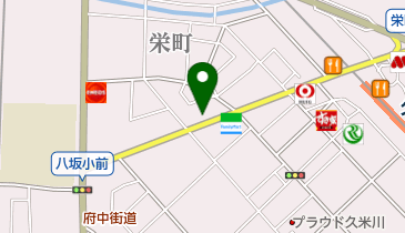 美容室エルムの地図画像