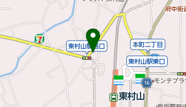 美容室ライズの地図画像