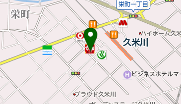 ホワイト美容室の地図画像