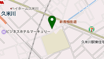 いいやま理容室の地図画像