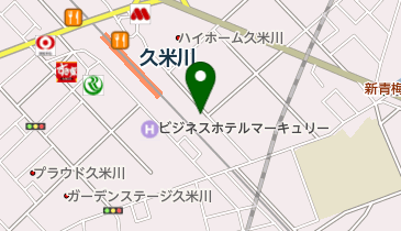 銀巴里 久米川店の地図画像