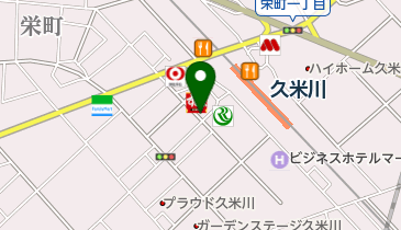 久米川理容院の地図画像