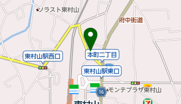 ブラッスリーリビエルドールの地図画像