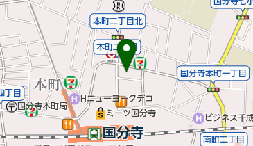 国分寺私設私書箱センターの地図画像