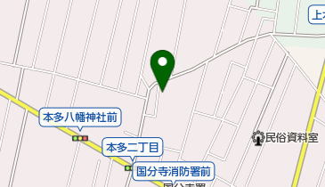 鈴木ガラス店の地図画像