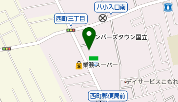 国分寺市立 西町地域センターの地図画像