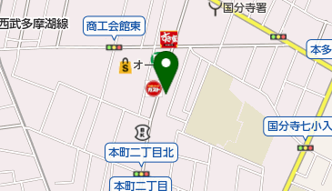 こみね整骨院の地図画像