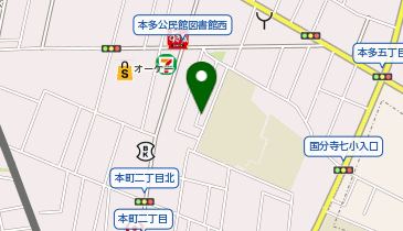 ほんだ整体院の地図画像