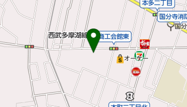 国分寺市商工会の地図画像