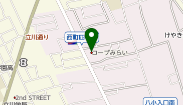 コープみらい 弁天通り店の地図画像