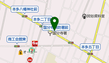 小枝指治療院の地図画像