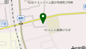 オリーブ動物病院の地図画像