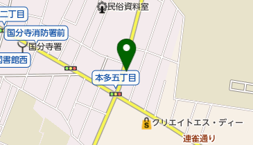 けやき動物病院の地図画像