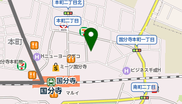 和真メガネ 国分寺店の地図画像