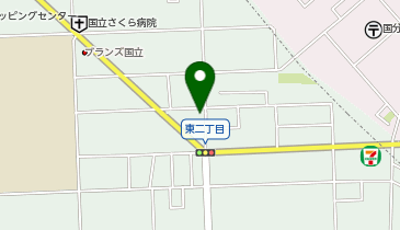 セル整体院の地図画像