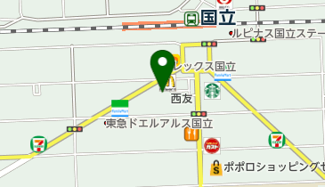 エステサロンさくら国立店の地図画像