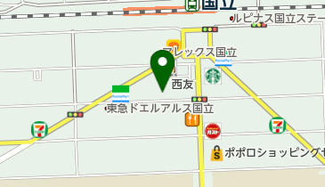ジャン・クロード・ビギン国立店の地図画像