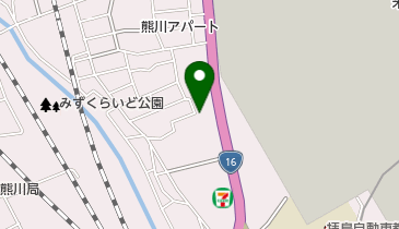 三光鉱油の地図画像