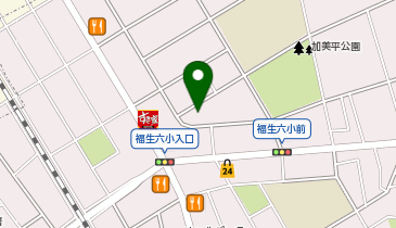 福生市立 かえで会館の地図画像