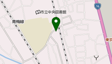 福生ベテル教会の地図画像