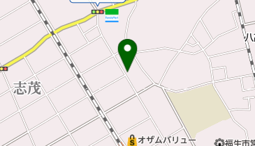 クリーニングハウスタカの地図画像