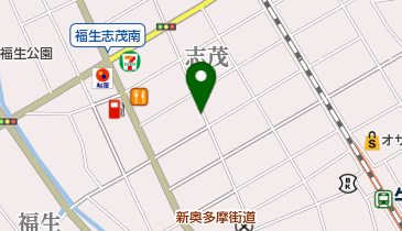 青鹿呉服店の地図画像