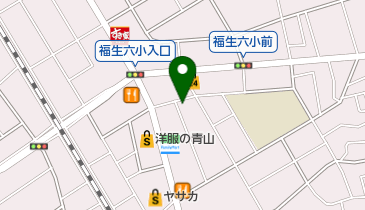 デンタルアートホソヤの地図画像