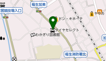 ピザーラ福生店の地図画像