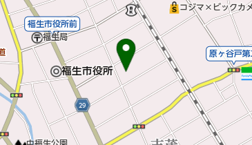 エアリー福生店の地図画像