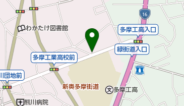 サロンドパフの地図画像