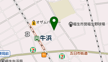 ヘアーフリューの地図画像