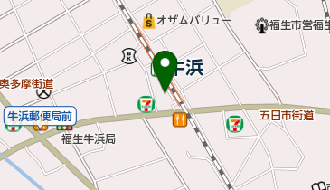 福生補聴器センターの地図画像