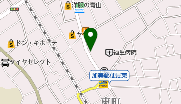 メガネの川島の地図画像