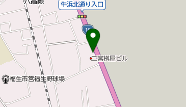 TABASAの地図画像