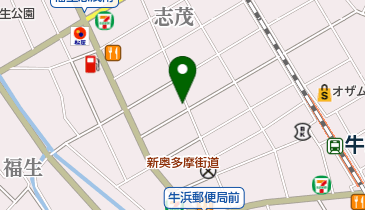 さいとう理容室の地図画像