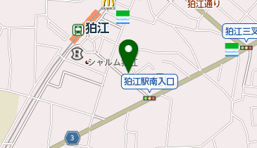 カメラのイズミの地図画像