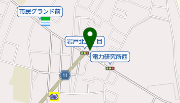 倉持クリーニングの地図画像